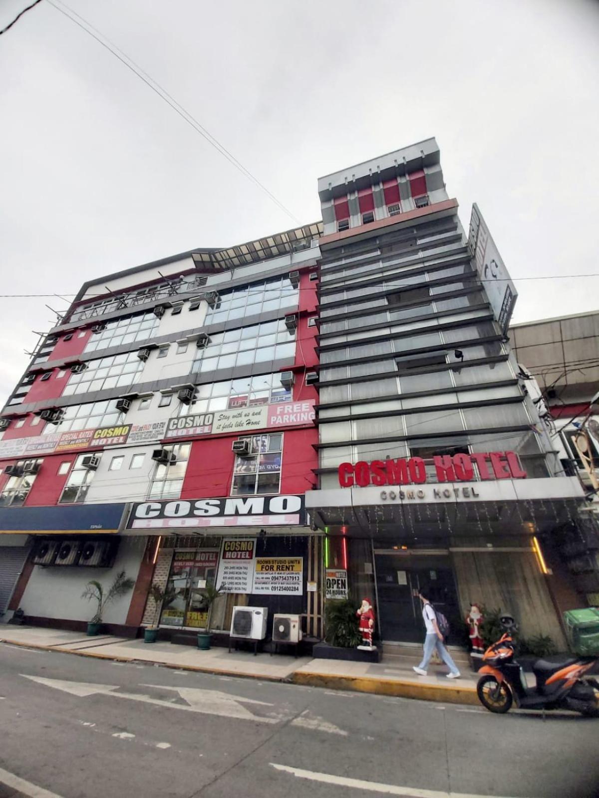 Cosmo Hotel Espana Near Ust Маніла Екстер'єр фото